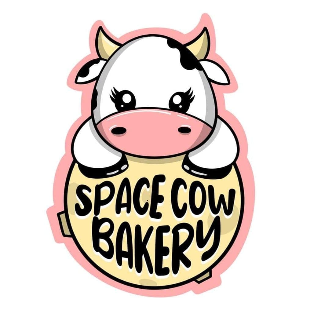 Space Cow Bakery website template preview