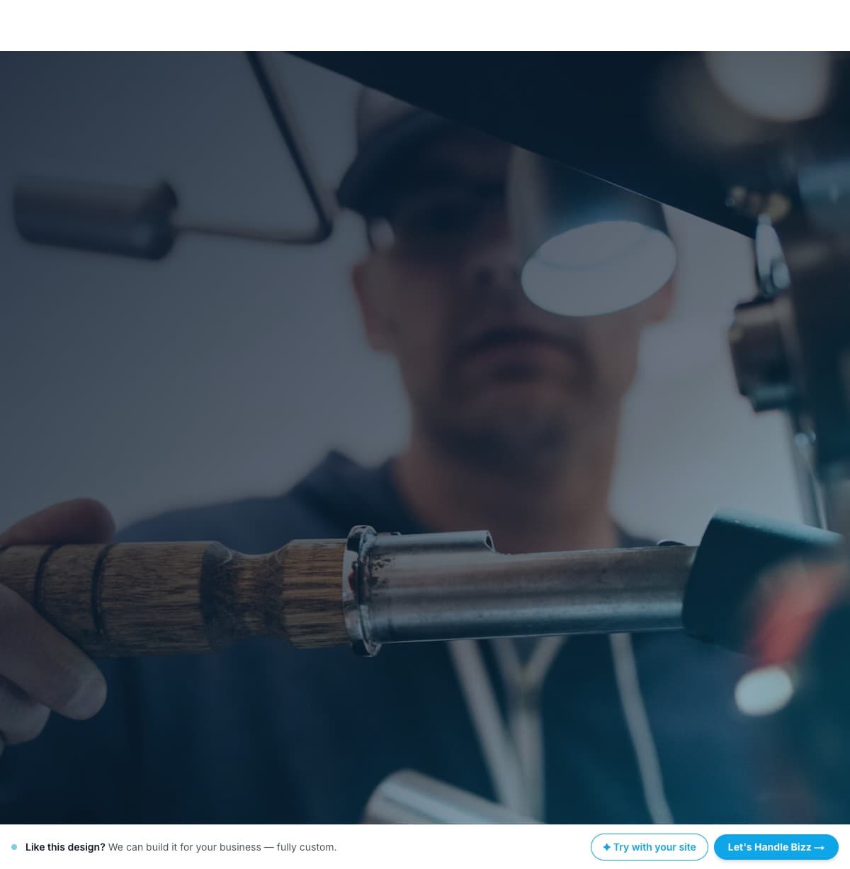 SparkClean website template preview