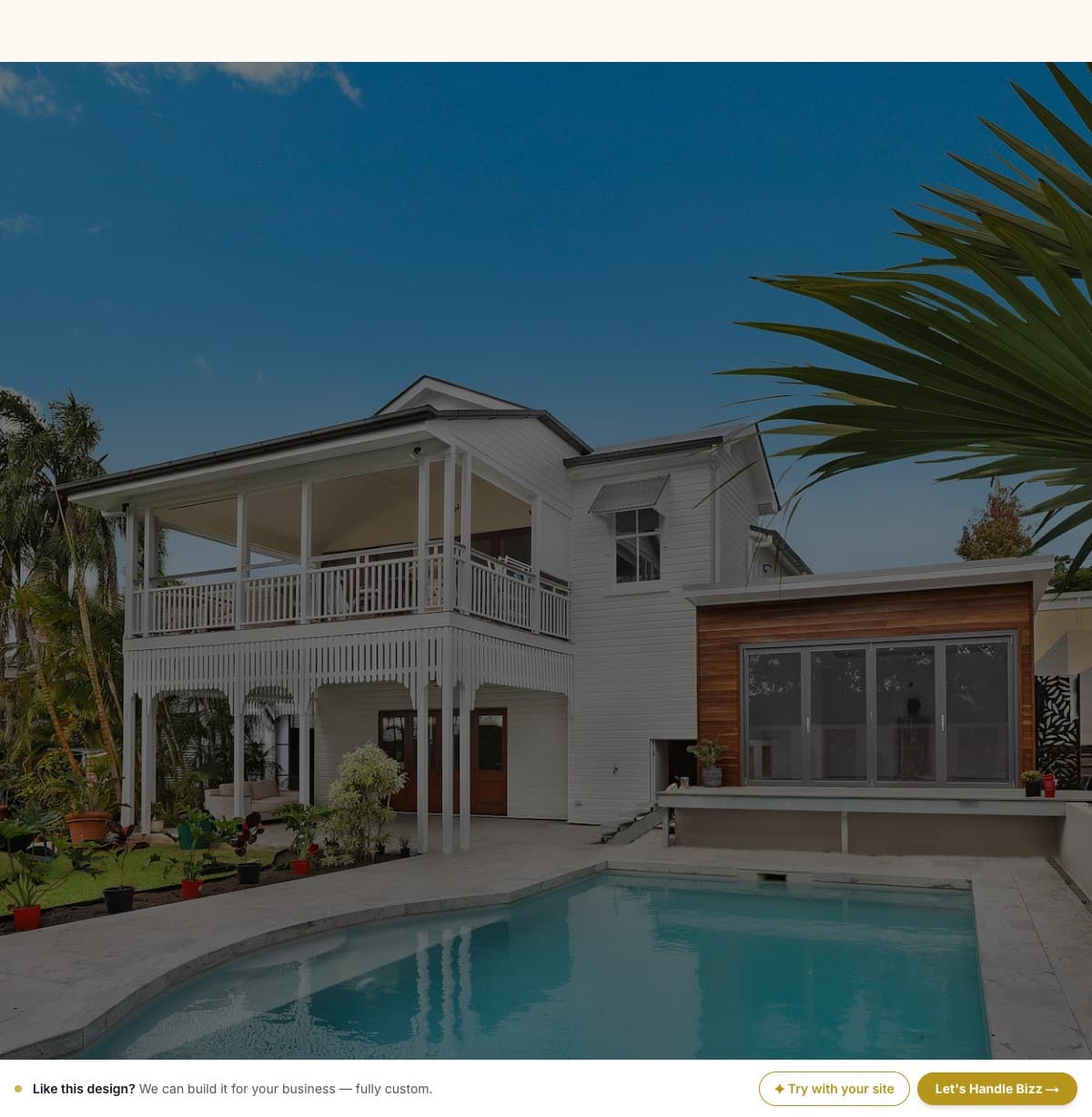 The Martinez Group website template preview